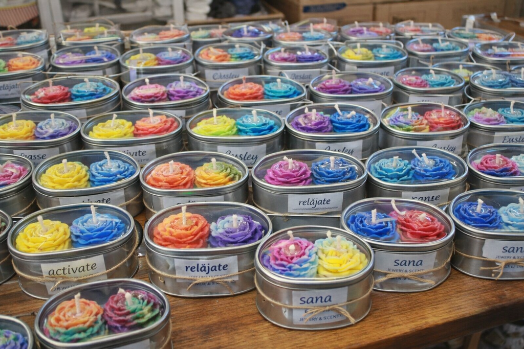 Activate, relájate, sana - candles